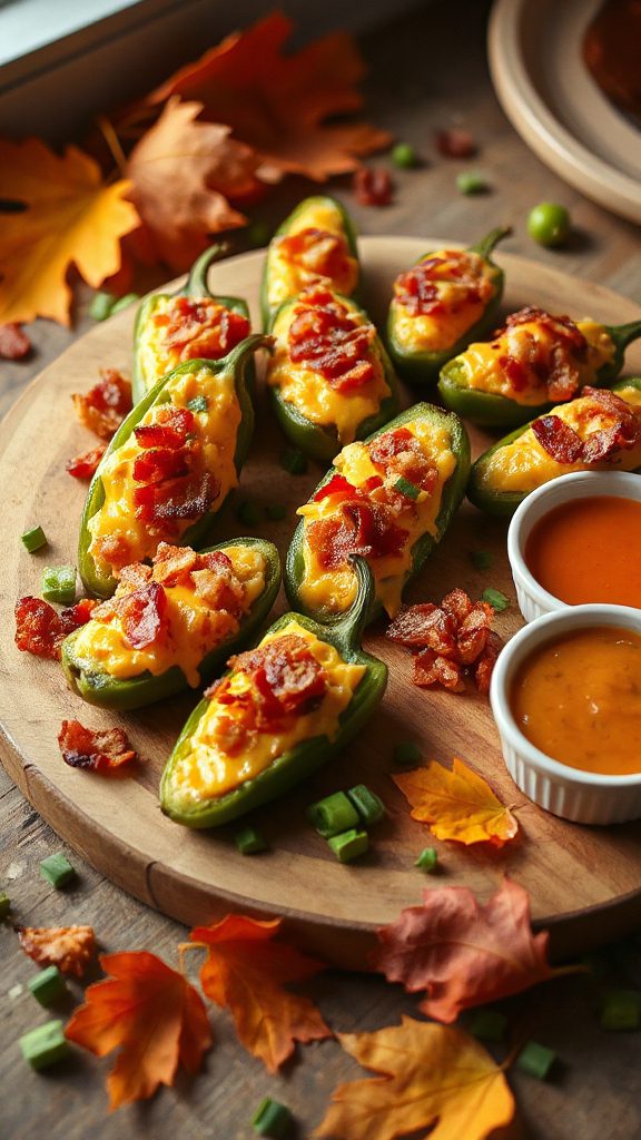 spicy bacon stuffed jalape os appetizer spicy bacon stuffed jalape os appetizer