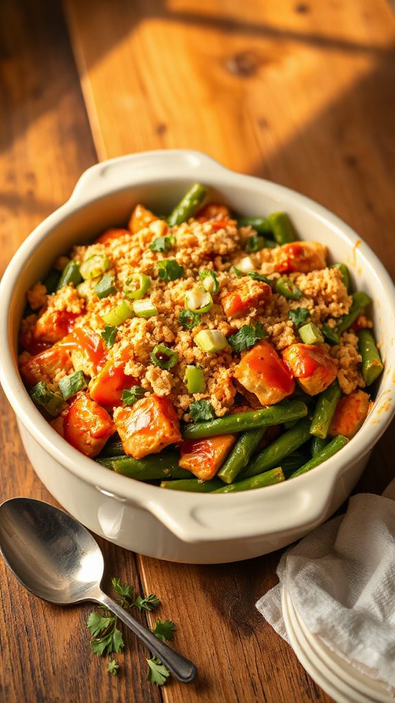 spicy buffalo chicken casserole spicy buffalo chicken casserole