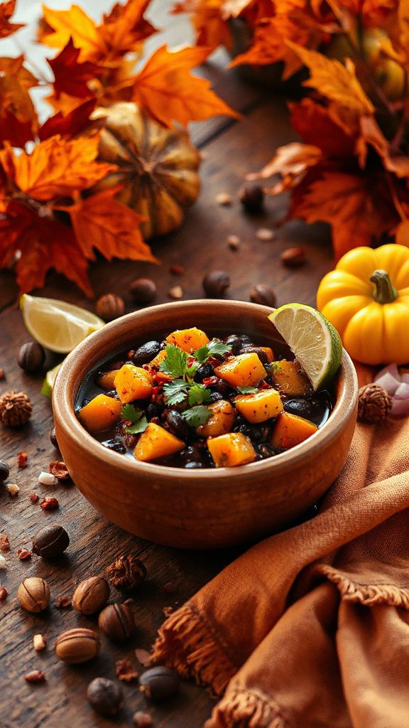 spicy butternut squash chili