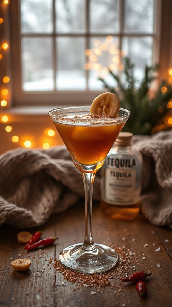 spicy caramelized banana margarita spicy caramelized banana margarita