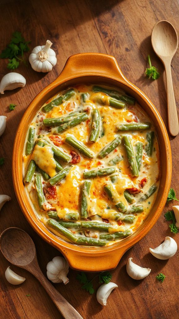 spicy cheddar green beans spicy cheddar green beans