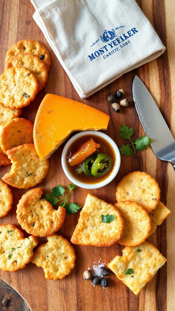 spicy cheese and jelly