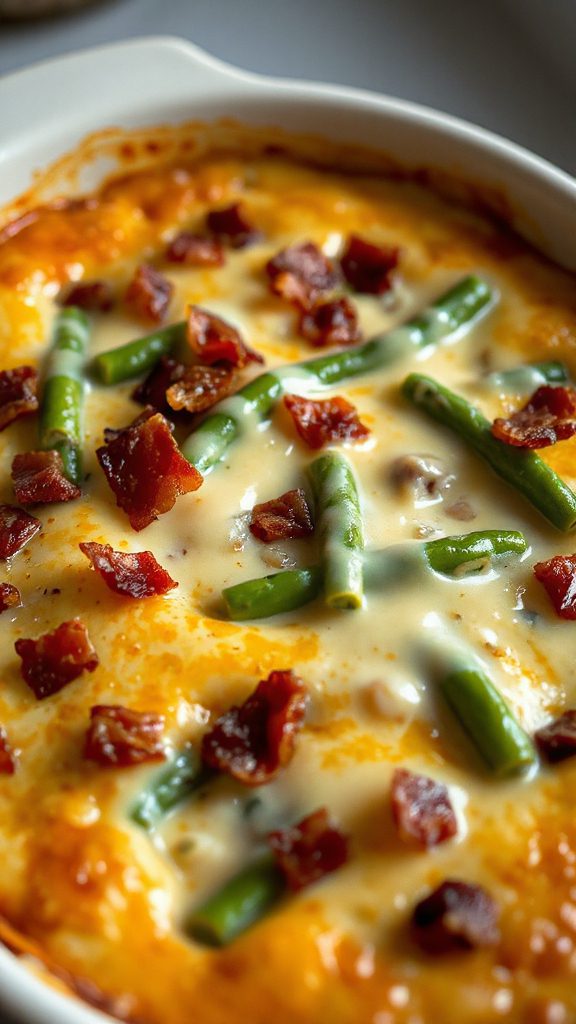 spicy cheesy green bean casserole spicy cheesy green bean casserole