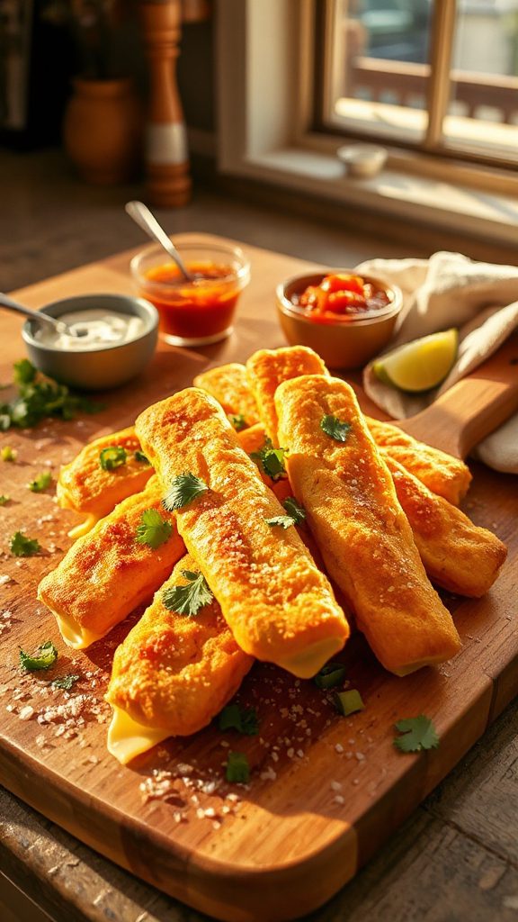 spicy cheesy jalape o snack