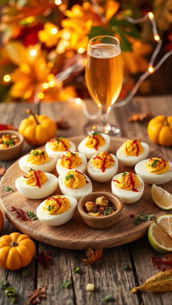 spicy chipotle deviled eggs