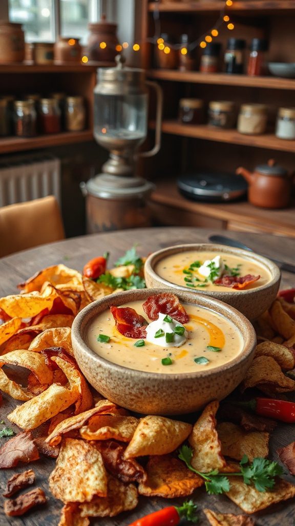 spicy chipotle potato soup