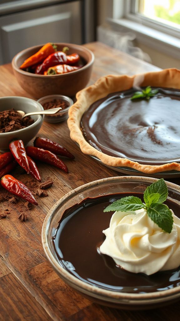 spicy chocolate pie recipe