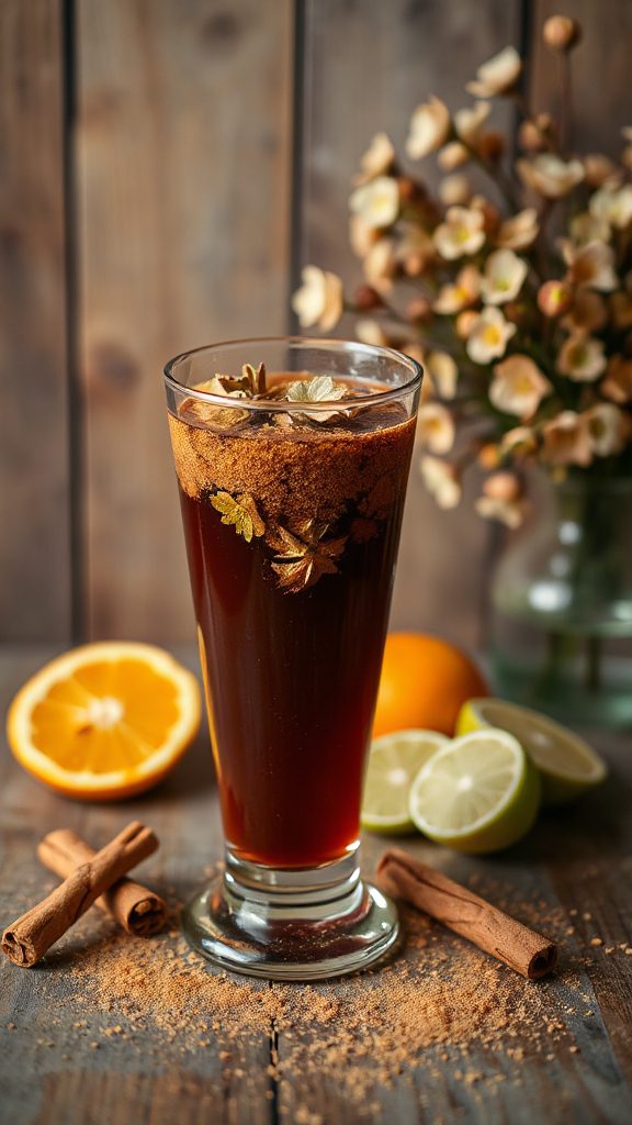 spicy chocolate tequila sangria