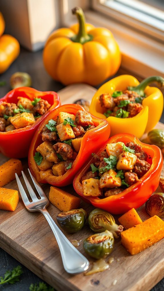 spicy chorizo sweet potato peppers spicy chorizo sweet potato peppers