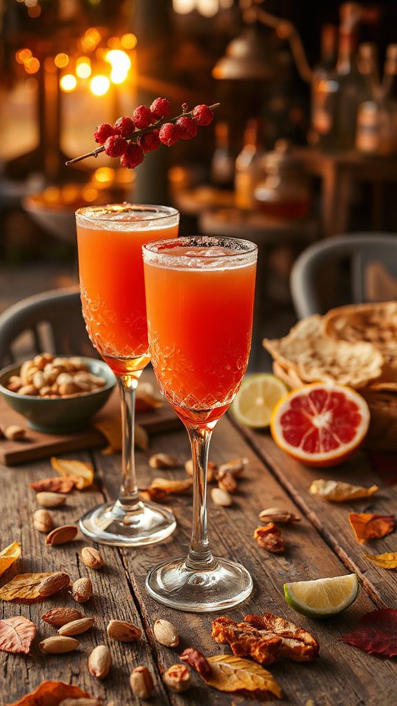 spicy citrus tequila cocktail