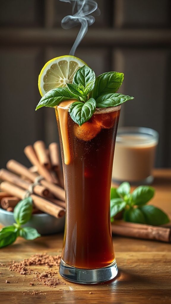 spicy coffee mojito delight spicy coffee mojito delight