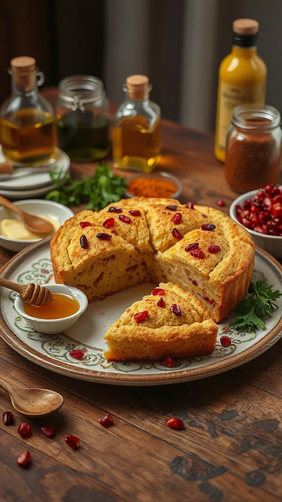 spicy cornbread with aleppo pepper