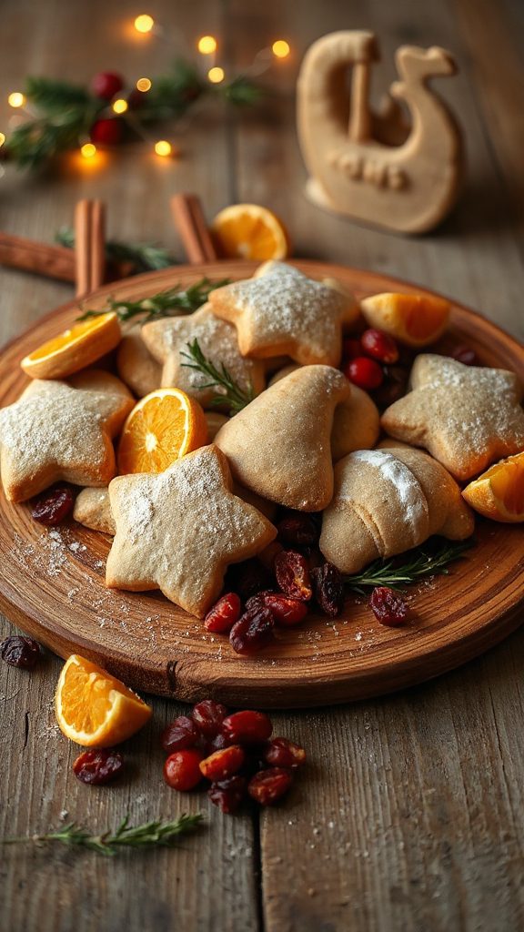 spicy dried fruit cookies