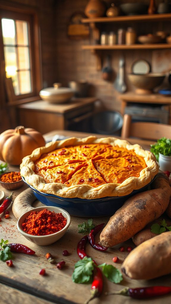 spicy ethiopian sweet potato pie