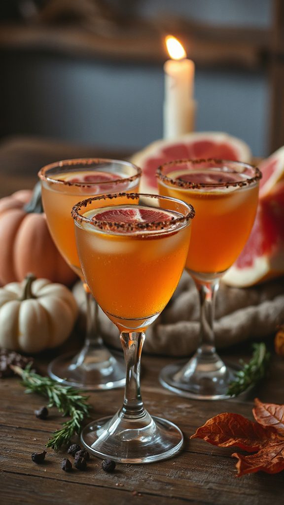 spicy grapefruit tequila cocktail
