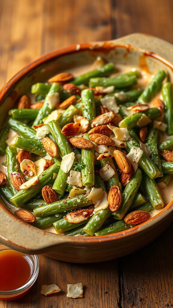 spicy green bean casserole