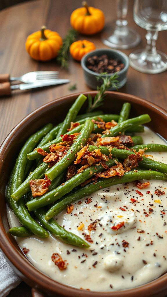 spicy green bean casserole spicy green bean casserole