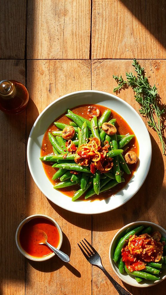 spicy green beans recipe