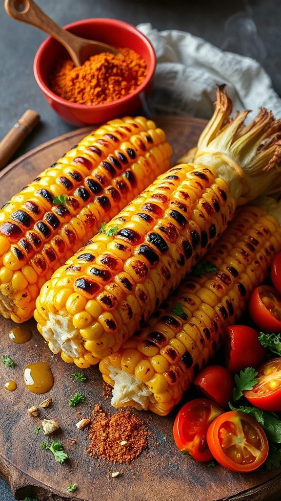spicy grilled corn delight
