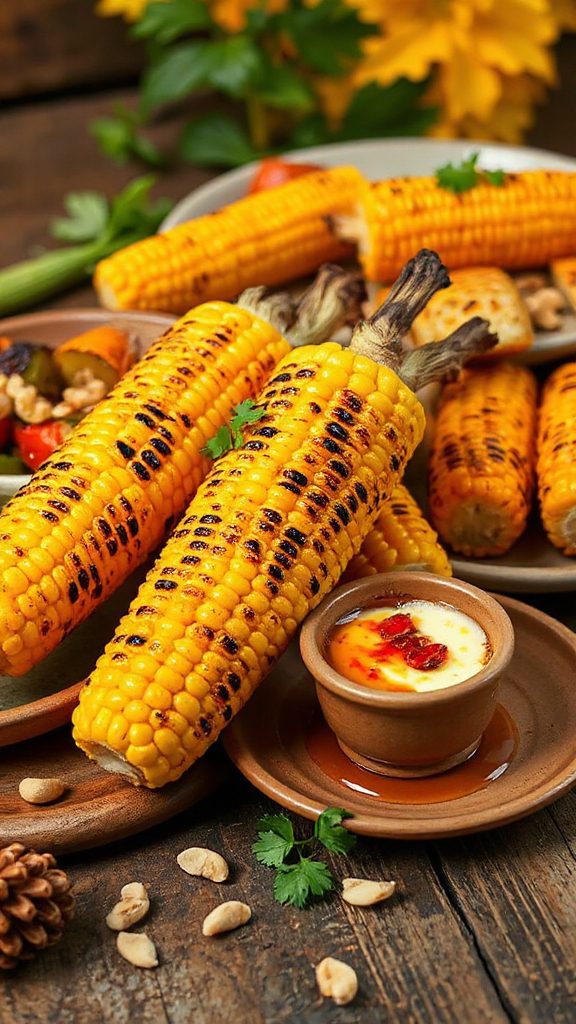 spicy grilled corn delight spicy grilled corn delight