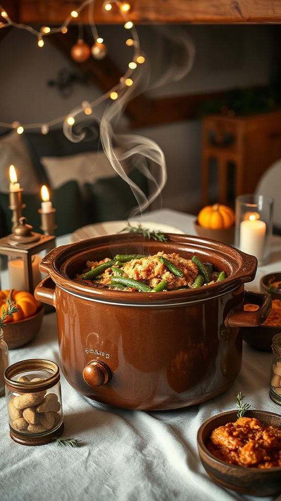 spicy jalape o green bean casserole