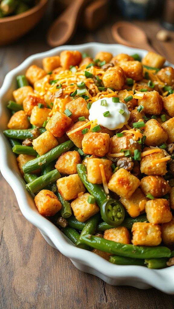 spicy jalape o tater tot casserole