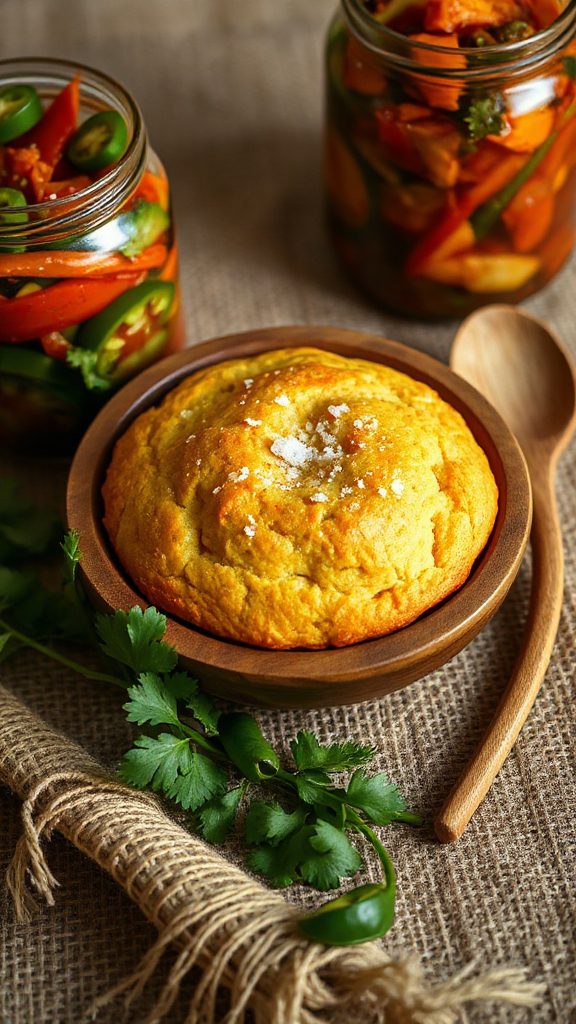 spicy kimchi cornbread recipe spicy kimchi cornbread recipe