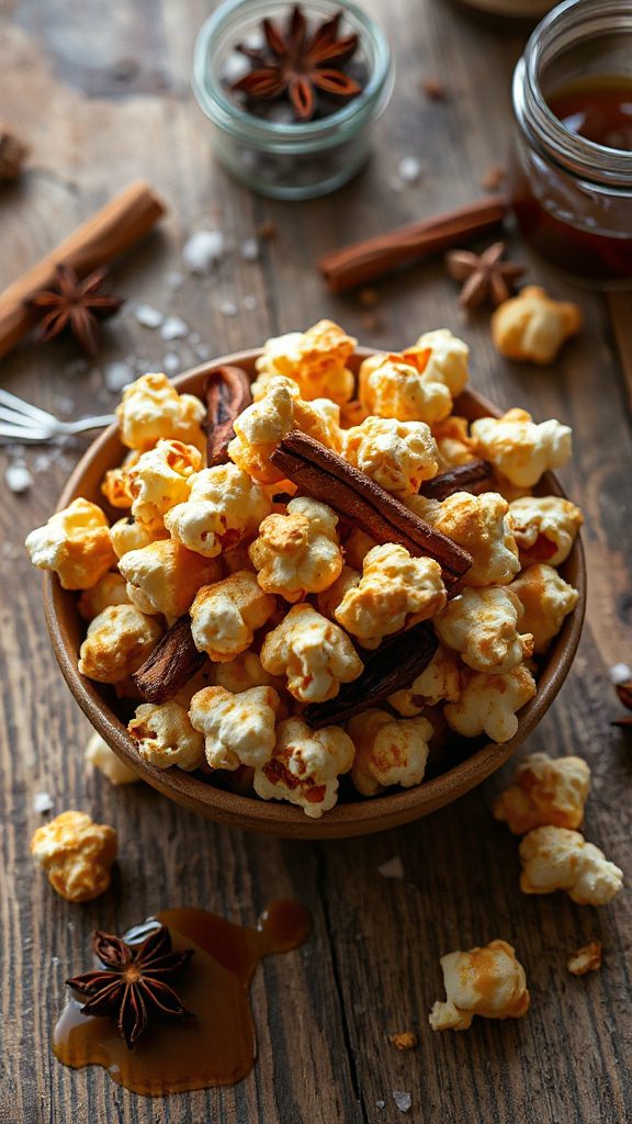 spicy maple bourbon popcorn spicy maple bourbon popcorn