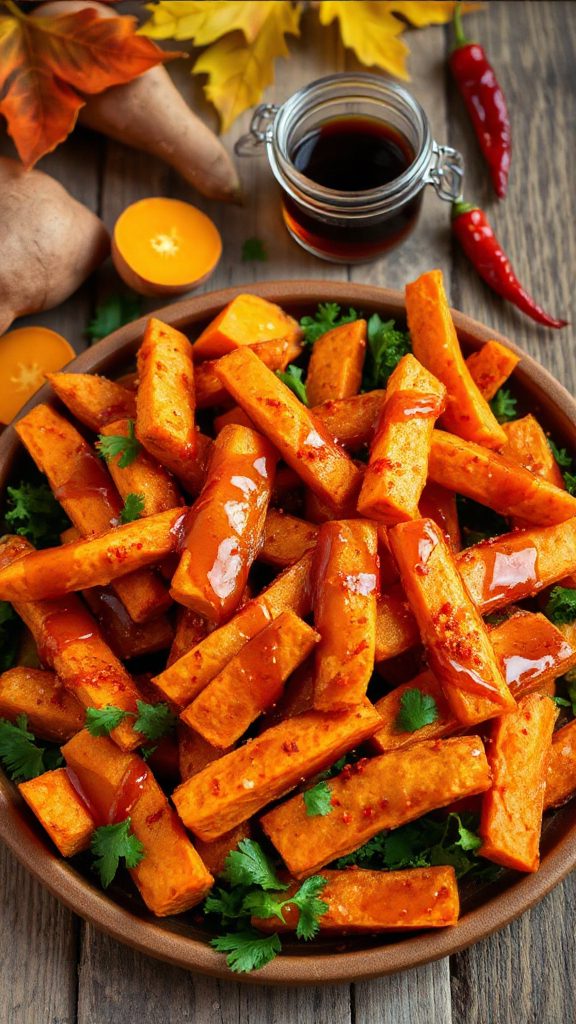 spicy maple chipotle fries spicy maple chipotle fries