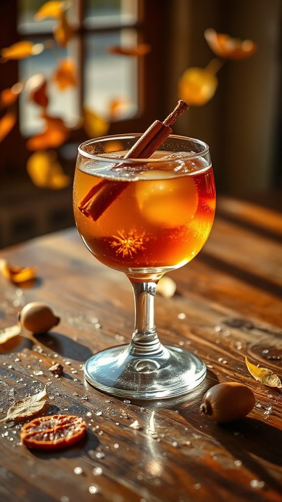 spicy maple rum delight