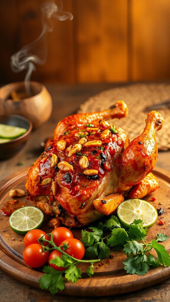 spicy marinated grilled chicken