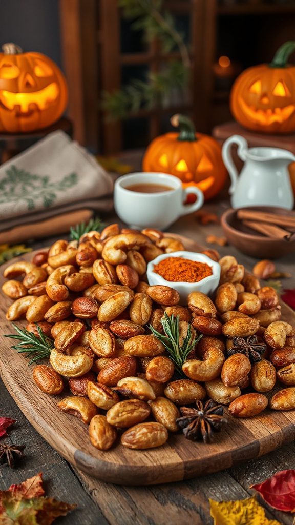 spicy muscade roasted nuts spicy muscade roasted nuts