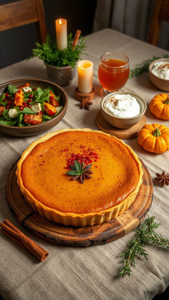 spicy pumpkin pie delight