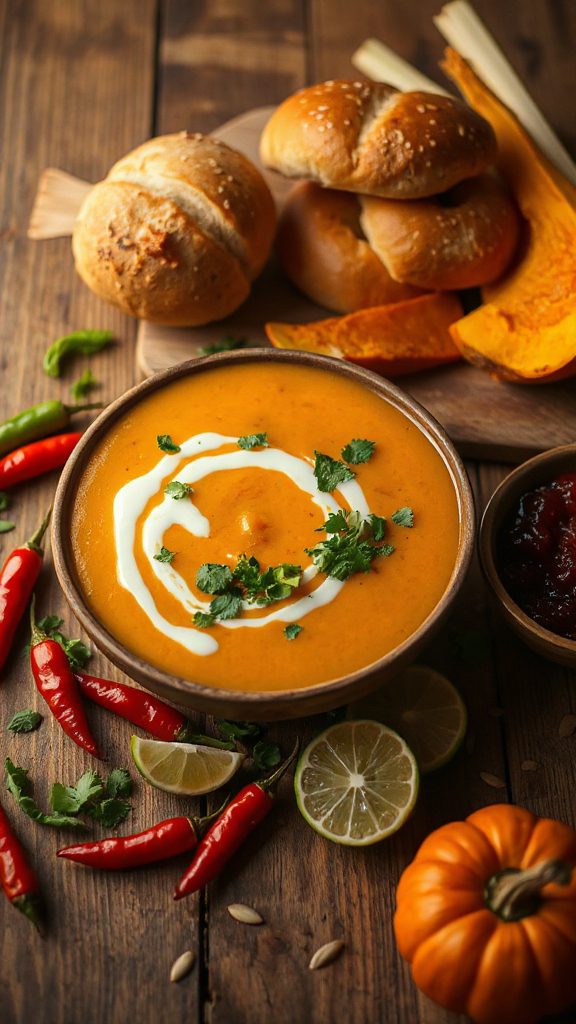 spicy pumpkin soup recipe spicy pumpkin soup recipe
