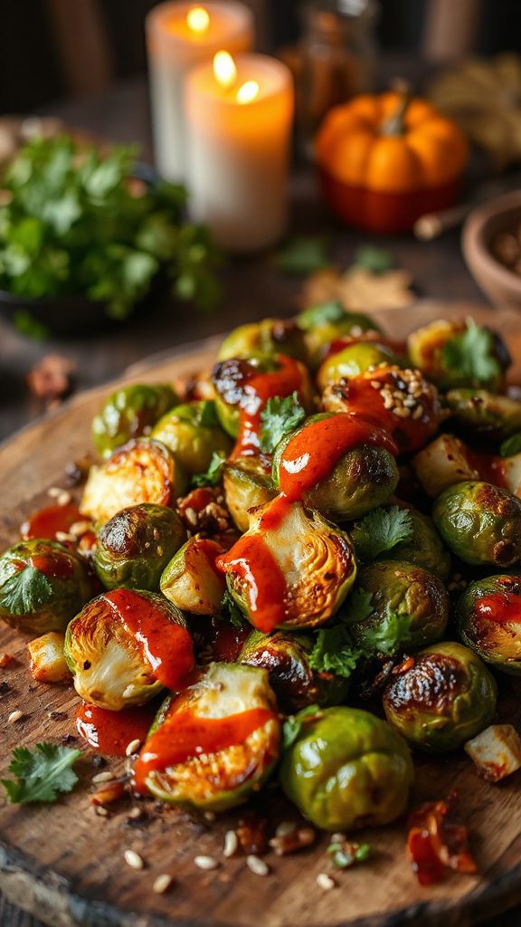 spicy roasted brussels sprouts recipe spicy roasted brussels sprouts recipe