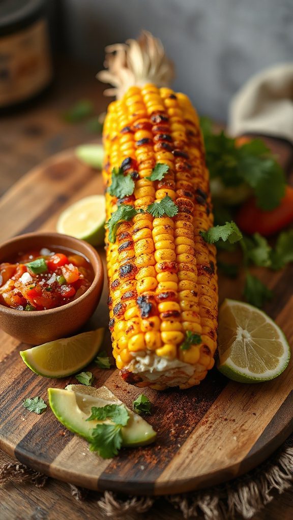 spicy roasted corn sauce