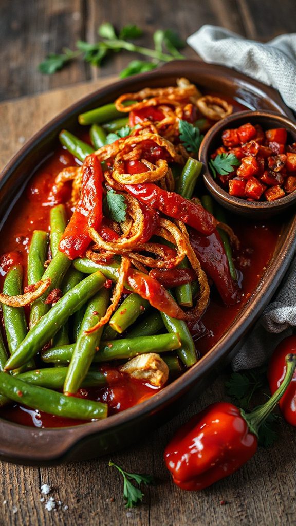 spicy roasted red pepper sauce