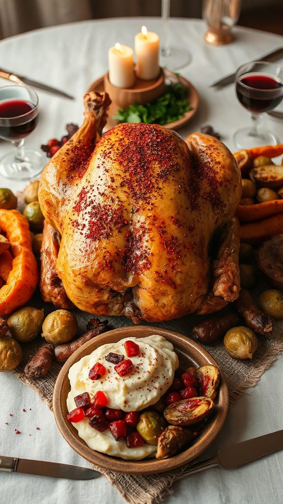 spicy roasted turkey recipe