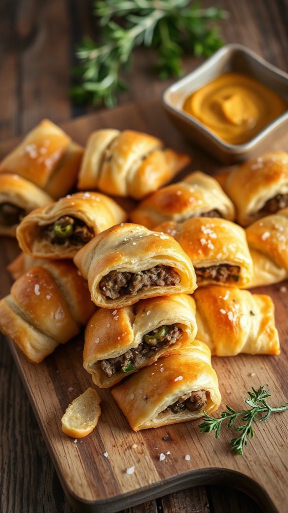 spicy sausage rolls recipe
