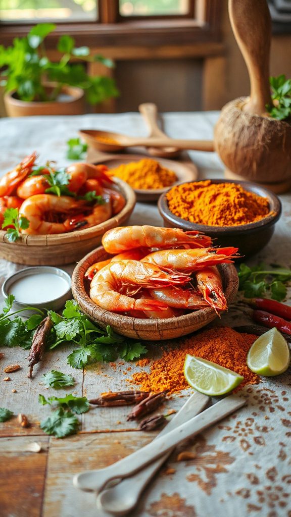 spicy seafood coconut curry spicy seafood coconut curry