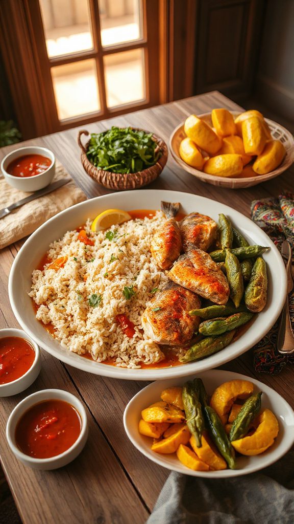 spicy senegalese fish dish