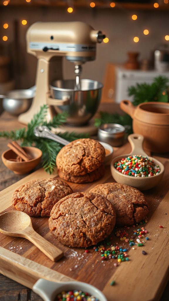 spicy soft holiday cookies