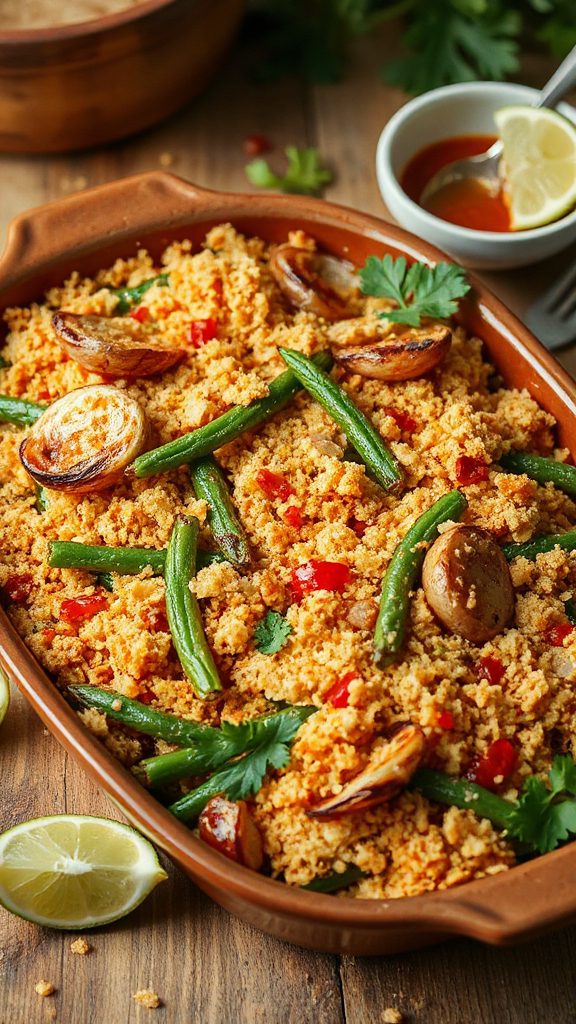 spicy sriracha green bean casserole spicy sriracha green bean casserole