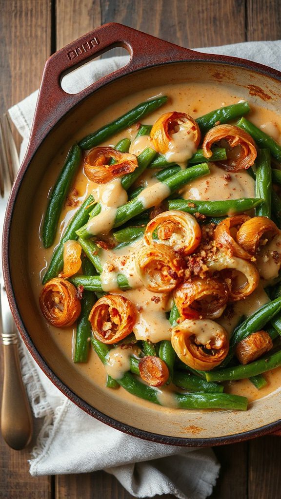 spicy sriracha green bean casserole spicy sriracha green bean casserole