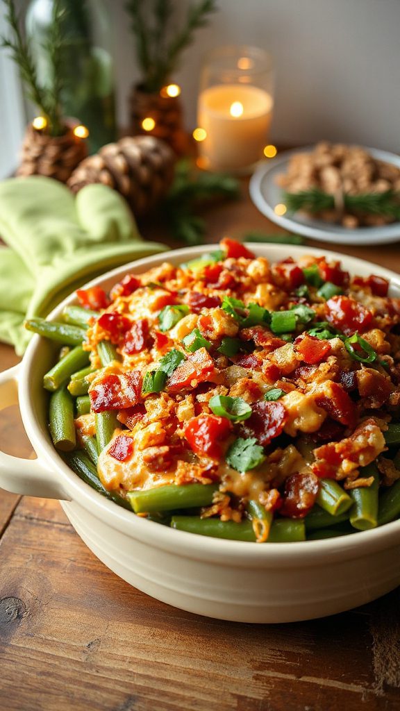 spicy sriracha green bean casserole spicy sriracha green bean casserole