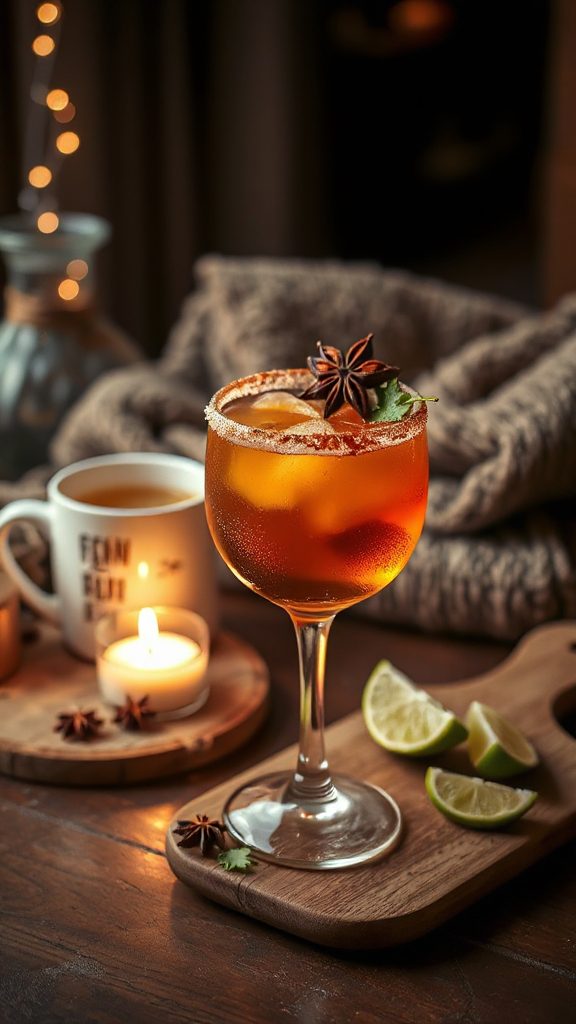 spicy star anise cocktail spicy star anise cocktail