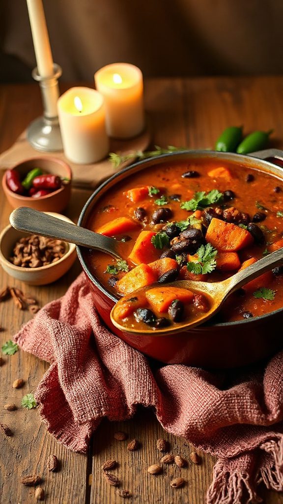 spicy sweet potato chili recipe spicy sweet potato chili recipe