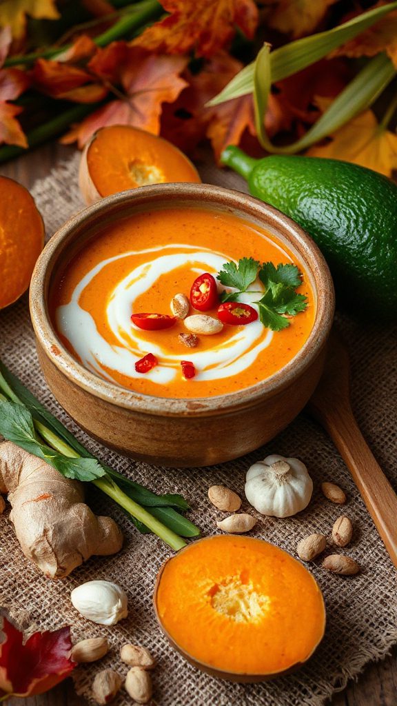 spicy thai sweet potato soup spicy thai sweet potato soup