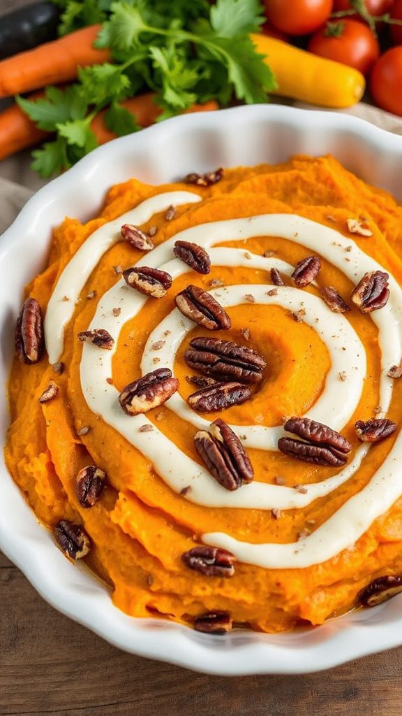 spicy vegan sweet potato casserole