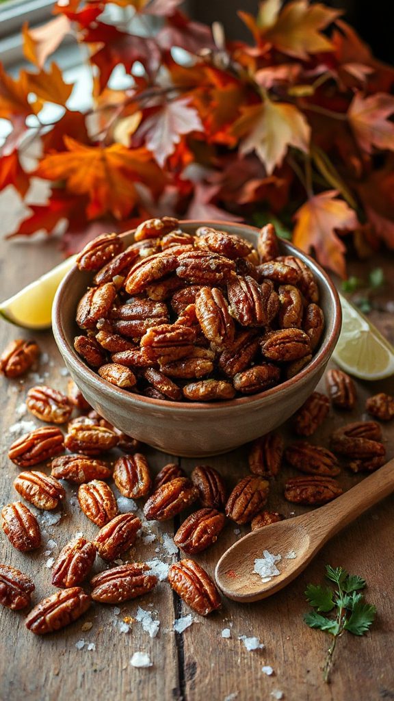 spicy zesty pecan snack